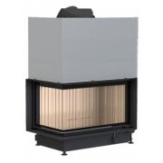 Каминная топка Brunner Eck-Kamin 45/82/48 L, с подъемом (угловое стекло)