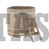 Купель для бани и сауны Bentwood угловая из кедра (1,31Х1,31 H=1,20)