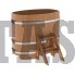 Купель для бани и сауны Bentwood овальная из дуба (0,76Х1,16 H=1,0)