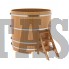 Купель для бани и сауны Bentwood круглая из лиственницы (D=1,50 H=1,40)
