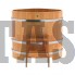 Купель для бани и сауны Bentwood угловая из сращенных ламелей лиственницы (1,10Х1,10 H=1,0)