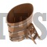 Купель для бани и сауны Bentwood овальная из дуба (1,02Х1,68 H=1,40)