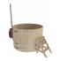 Купель для бани и сауны Bentwood с подогревом (D=1,8 H=1,2) c наружной печкой, стандарт