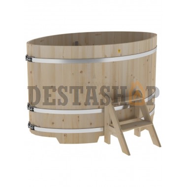 Купель для бани и сауны Bentwood овальная из кедра (1,08Х1,75 H=1,10)