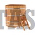 Купель для бани и сауны Bentwood угловая из сращенных ламелей лиственницы (1,53Х1,53 H=1,4) Скидка