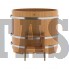 Купель для бани и сауны Bentwood круглая из лиственницы (D=1,17 H=1,0)