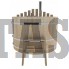 Купель для бани и сауны Bentwood с подогревом (D=1,5 H=1,0) c внутренней печкой, стандарт
