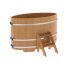 Купель для бани и сауны Bentwood овальная из лиственницы (0,95Х1,60 H=1,0)