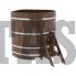 Купель для бани и сауны Bentwood угловая из дуба (1,53Х1,53 H=1,40)