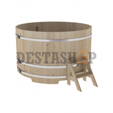 Купель для бани и сауны Bentwood круглая из кедра (D=1,80 H=1,10)