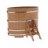 Купель для бани и сауны Bentwood овальная из дуба (1,15Х1,83 H=1,40)