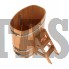 Купель для бани и сауны Bentwood овальная из сращенных ламелей лиственницы (0,76Х1,16 H=1,2) Характеристики