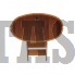 Купель для бани и сауны Bentwood овальная из сращенных ламелей лиственницы (0,59Х1,06 H=1,1) Доставка по РФ