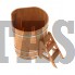 Купель для бани и сауны Bentwood угловая из сращенных ламелей лиственницы (1,10Х1,10 H=1,2) Доставка по РФ