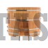 Купель для бани и сауны Bentwood круглая из сращенных ламелей лиственницы (D=1,80 H=1,4)