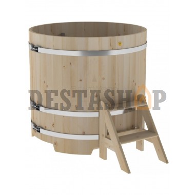 Купель для бани и сауны Bentwood круглая из кедра (D=1,17 H=1,10)
