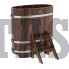 Купель для бани и сауны Bentwood овальная из лиственницы (0,59Х1,06 H=1,10)