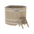 Купель для бани и сауны Bentwood угловая из кедра (1,53Х1,53 H=1,10)