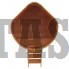 Купель для бани и сауны Bentwood угловая из сращенных ламелей лиственницы (1,31Х1,31 H=1,4)