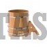 Купель для бани и сауны Bentwood овальная из лиственницы (0,95Х1,60 H=1,0)
