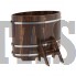 Купель для бани и сауны Bentwood овальная из лиственницы (0,80Х1,42 H=1,10)