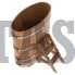 Купель для бани и сауны Bentwood овальная из дуба (0,69Х1,31 H=1,40)