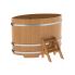 Купель для бани и сауны Bentwood овальная из лиственницы (1,08Х1,75 H=1,10)