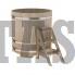 Купель для бани и сауны Bentwood круглая из кедра (D=1,17 H=1,20)
