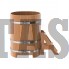Купель для бани и сауны Bentwood овальная из дуба (0,76Х1,16 H=1,0)