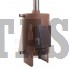 Купель для бани и сауны Bentwood с подогревом (D=2,1 H=1,0) c наружной печкой, стандарт