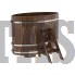 Купель для бани и сауны Bentwood овальная из сращенных ламелей лиственницы (0,95Х1,60 H=1,2)