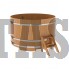 Купель для бани и сауны Bentwood круглая из лиственницы (D=1,80 H=1,10)