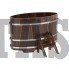 Купель для бани и сауны Bentwood овальная из лиственницы (0,95Х1,60 H=1,0)