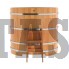 Купель для бани и сауны Bentwood угловая из сращенных ламелей лиственницы (1,53Х1,53 H=1,4) Доставка по РФ