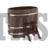 Купель для бани и сауны Bentwood овальная из лиственницы (0,76Х1,16 H=1,0)