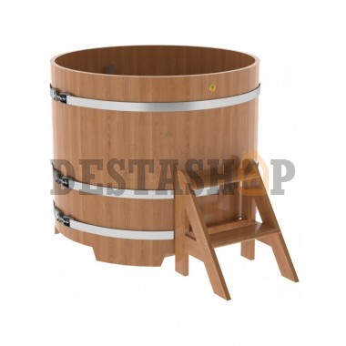 Купель для бани и сауны Bentwood круглая из дуба (D=1,17 H=1,0)