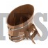 Купель для бани и сауны Bentwood овальная из дуба (0,80Х1,42 H=1,0)