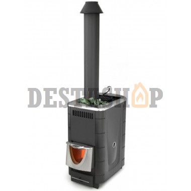 Дровяная печь для бани Термофор Скоропарка 2017 Inox ДНС КТК Б антрацит
