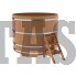 Купель для бани и сауны Bentwood круглая из дуба (D=1,80 H=1,40)