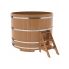 Купель для бани и сауны Bentwood круглая из дуба (D=1,80 H=1,40)