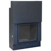 Каминная топка Axis F 800 simple face WS Black BN1 Каминная топка Axis F 800 simple face WS Black BN1