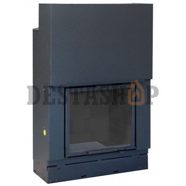 Каминная топка Axis F 800 simple face WS Black BN1