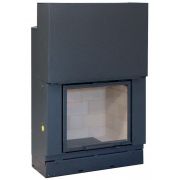 Каминная топка Axis F 800 simple face WS Black BG1 Каминная топка Axis F 800 simple face WS Black BG1