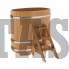 Купель для бани и сауны Bentwood овальная из лиственницы (0,76Х1,16 H=1,20)