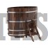 Купель для бани и сауны Bentwood овальная из лиственницы (1,08Х1,75 H=1,40)
