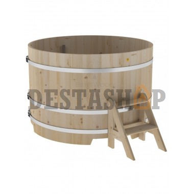 Купель для бани и сауны Bentwood круглая из кедра (D=1,50 H=1,0)