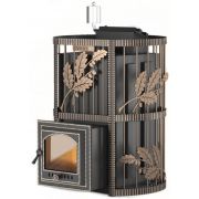 Дровяная печь для бани Эверест Inox 15 (210) Ковка Дровяная печь для бани Эверест Inox 15 (210) Ковка