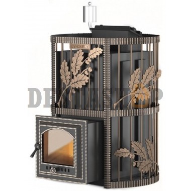 Дровяная печь для бани Эверест Inox 15 (210) Ковка