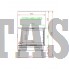 Каминная топка Axis F 900 right lateral glass BN1