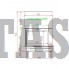 Каминная топка Axis F 900 left lateral glass